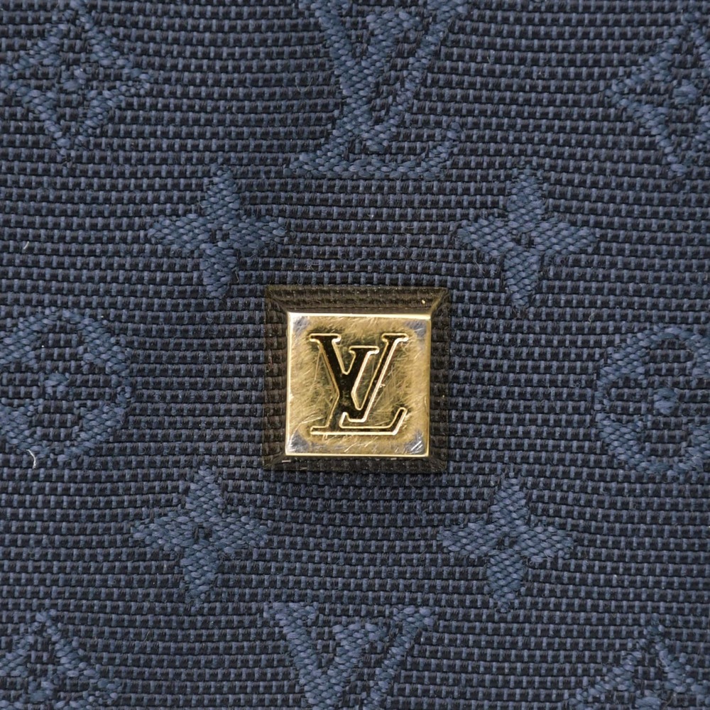 Louis Vuitton Monogram Blue Bag Navy Boston Josephine - Picture 8 of 9